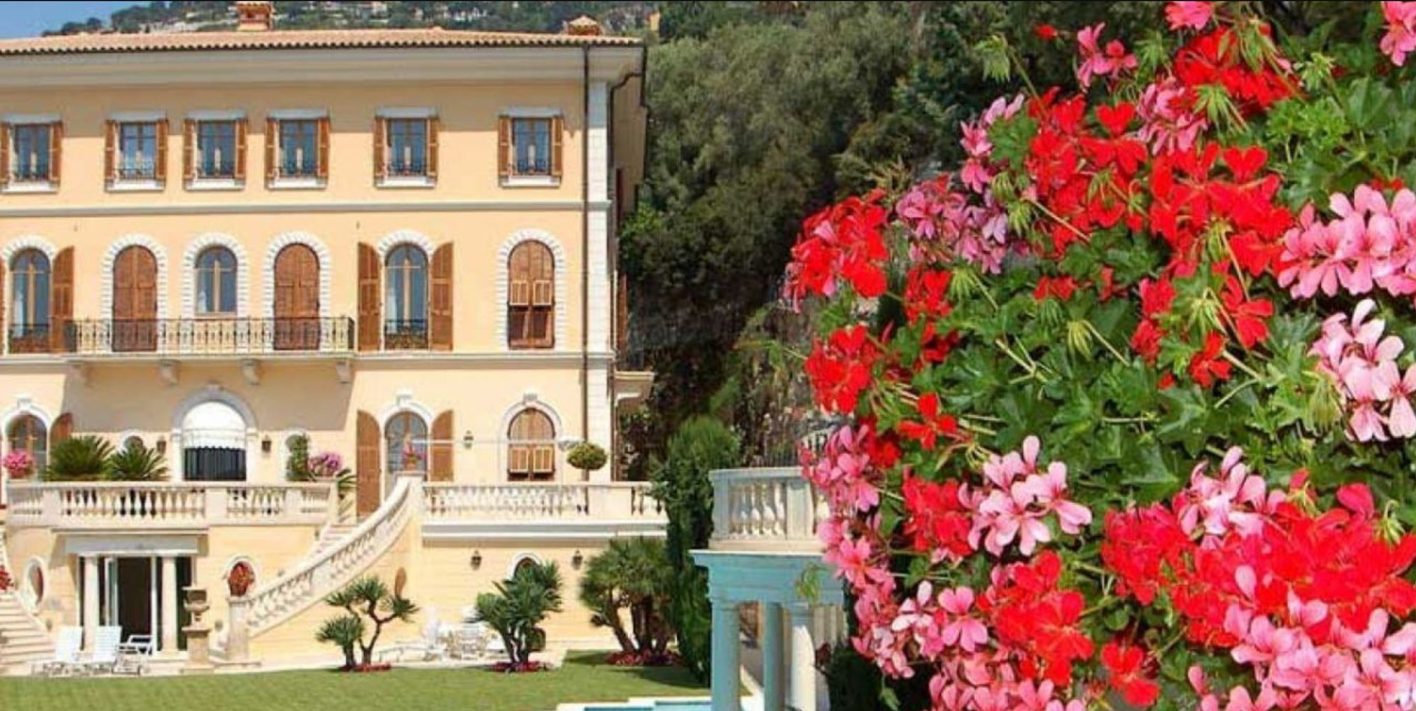 A Belle Époque estate in bloom.